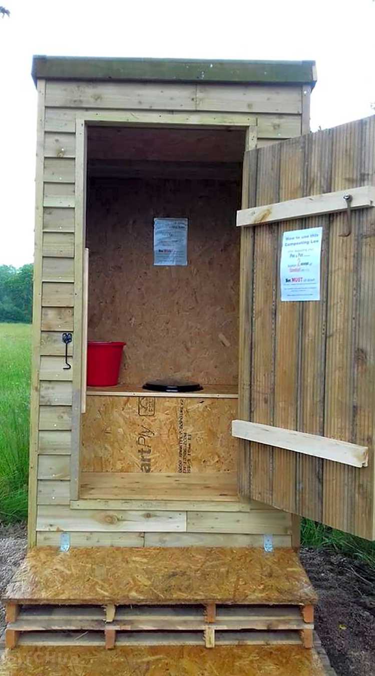Wild Camping Composting Toilet