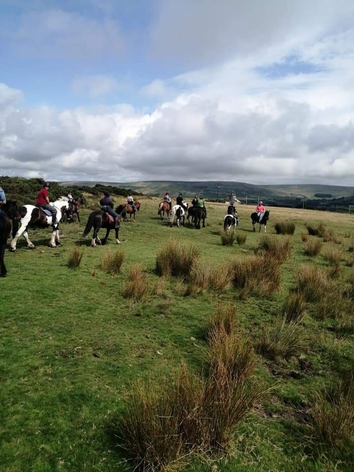 Horse Riding - Farmer Dick's Camping Weekender. Westdown Farm, Hatherleigh, Devon
