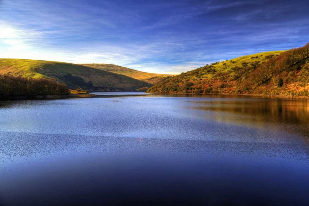 Meldon Reservoir, Dartmoor, Devon, UK